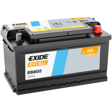 EXIDE Indító akkumulátor EXIDE EB802 autóalkatrész