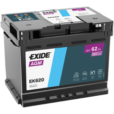 EXIDE Indító akkumulátor EXIDE EK620 autóalkatrész