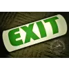  "EXIT" dekor fehér falilámpa SZV-4824 T5 8W IP44