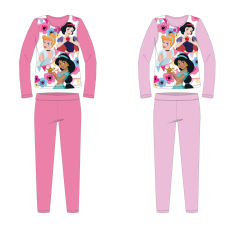 Exity kft Disney Hercegnők jersey pamut pizsama - világosrózsaszín - 104