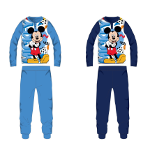 Exity kft Disney Mickey egér jersey pamut pizsama - sötétkék - 128 gyerek hálóing, pizsama