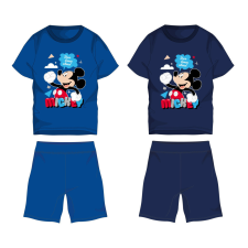 Exity kft Disney Mickey egér pamut nyári együttes - póló-rövidnadrág szett - sötétkék - 104 gyerek ruha szett