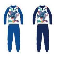Exity kft Disney Stitch jersey pamut pizsama - sötétkék - 116 gyerek hálóing, pizsama