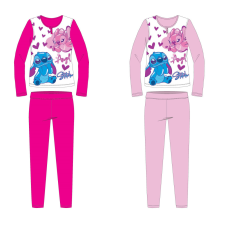 Exity kft Disney Stitch jersey pamut pizsama - világosrózsaszín - 104 gyerek hálóing, pizsama