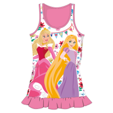 ExityKft. Disney Hercegnők nyári pamut strandruha - rózsaszín - 98