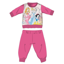 ExityKft. Disney Hercegnők téli pamut baba pizsama - interlock pizsama - pink - 92 hálózsák, pizsama