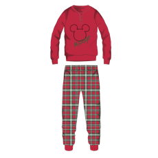 ExityKft. Disney Mickey egér téli vastag karácsonyi férfi pizsama - pamut flanel pizsama - XL