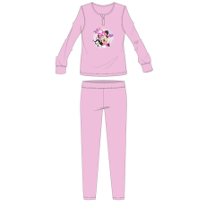 ExityKft. Disney Minnie egér pamut flanel pizsama - téli vastag gyerek pizsama - világosrózsaszín - 98