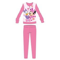 ExityKft. Disney Minnie egér téli vastag gyerek pizsama - pamut flanel pizsama - rózsaszín - 122