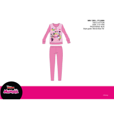 ExityKft. Disney Minnie egér vékony pamut gyerek pizsama - jersey pizsama - rózsaszín - 98 gyerek hálóing, pizsama