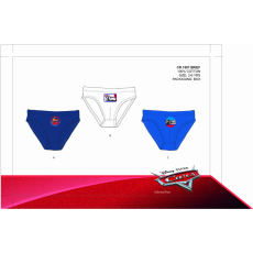 ExityKft. Disney Verdák kisfiú alsó - 3 darabos pamut alsó - 92-98