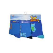 ExityKft. Gyerek pamut bokazokni - 3 pár - Toy Story - kék - 27-30 gyerek zokni