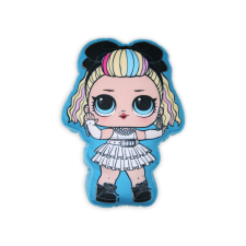 ExityKft. Kifordítható LOL Baba játékpárna kislányoknak - kettő az egyben párna - türkizkék-lila lakástextília