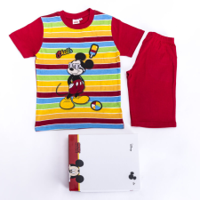 ExityKft. Mickey egér kisfiú pamut pizsama - rövid ujjú pizsama - nyári együttes - piros - 122 gyerek ruha szett