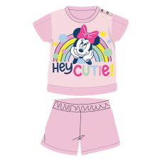 ExityKft. Nyári rövid ujjú pamut baba pizsama - Disney Minnie egér - világosrózsaszín - 92 hálózsák, pizsama