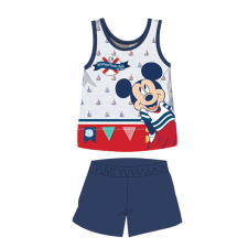 ExityKft. Nyári ujjatlan pamut baba pizsama - Disney Mickey egér - sötétkék - 80 hálózsák, pizsama