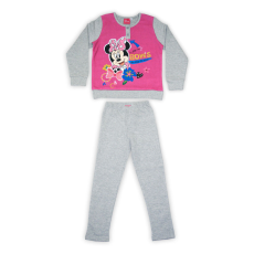 ExityKft. Téli flanel gyerek pizsama - Minnie egér - szürke - 128