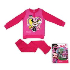 ExityKft. Téli pamut gyerek pizsama - Minnie egér - pink - 116