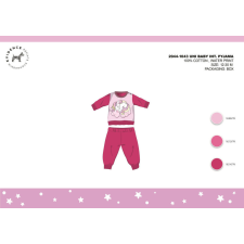 ExityKft. Téli pamut interlock baba pizsama - Unikornis - pink - 80 hálózsák, pizsama