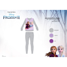 ExityKft. Téli pamut interlock gyerek pizsama - Disney Jégvarázs - szürke - 122