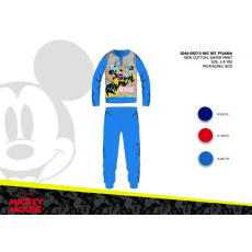 ExityKft. Téli pamut interlock gyerek pizsama - Disney Mickey egér - középkék - 98