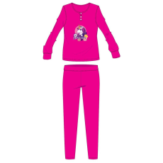 ExityKft. Unikornis téli pamut gyerek pizsama - interlock pizsama - pink - 122