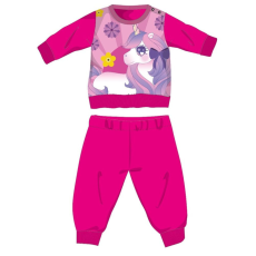 ExityKft. Unikornis téli vastag baba pizsama - pamut flanel pizsama - pink - 80