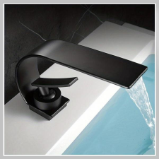  Exkluzív fürdőszobai csaptelep egykaros fekete XF12449-2 csaptelep