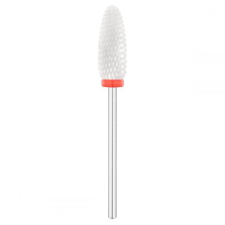  EXO Kerámia csiszolófej ovális kúp finom (piros) műkörmös csiszológép