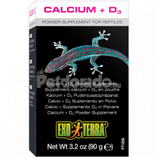 Exo-terra Kalcium+D3 vitamin 90g hüllőeledel