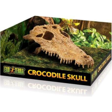Exo Terra krokodil koponya dekor terráriumba - 15 cm hüllőfelszerelés