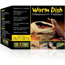 Exo Terra Worm Dish - Kukactál hüllőknek - 11.5 x 9.4 x 5 cm hüllőfelszerelés
