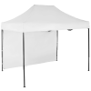 Expodom Gyorsan összecsukható sátor 2x3 m – acél, Fehér, 1 oldalfal