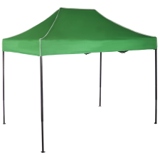 Expodom Gyorsan összecsukható sátor 2x3 m – acél, Zöld, Oldalfalak nélkül sátor