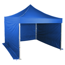 Expodom Gyorsan összecsukható sátor 3x3 m – profi hexagonális alumínium, Kék sátor