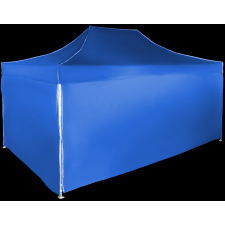 Expodom Gyorsan összecsukható sátor 3x4,5 m - alumínium, Kék, 4 oldalfal sátor