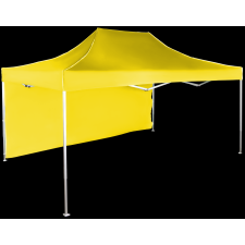 Expodom Gyorsan összecsukható sátor 3x4,5 m - alumínium, Sárga, 1 oldalfal sátor