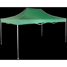 Expodom Gyorsan összecsukható sátor 3x4,5 m - alumínium, Zöld, Oldalfalak nélkül sátor