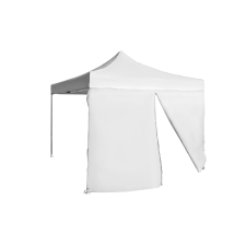 Expodom Oldalfal 2m - ajtóval, Fehér kerti bútor