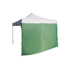 Expodom Oldalfal 4,5m ajtóval - hexagonális, Zöld kerti bútor