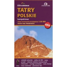 Express Map Lengyel Tátra turista térkép Sygnatura 1:30 000 térkép