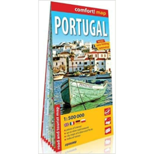 Expressmap Portugália térkép, Portugália Comfort Map fóliás 1:500 000 térkép