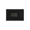 Exquisit Igényes 2 az 1-ben mikrohullámú sütő, űrtartalom 25 liter, grill funkció, forgólap 31,5 cm, időzítő, 9 teljesítményfokozat, belső világítás, hangjelzés, fekete