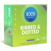 EXS Bordás és pontozott texturált óvszerek 54mm x48