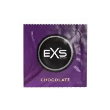 EXS Hot Chocolate - csoki ízű óvszer - fekete (100 db) (5027701005726) óvszer