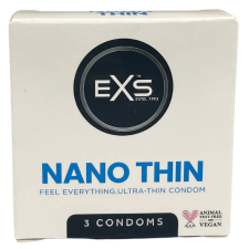 EXS Nano Thin ultra vékony óvszer (3 db) óvszer