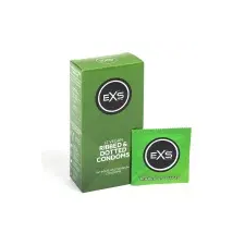 EXS Ribbed, Dotted and Flared - pontozott óvszer  Kiszerelés: 12 db (5027701000233) óvszer