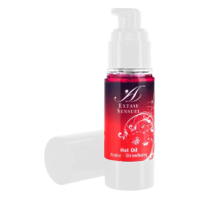 Extase Sensuel - melegítő masszázsolaj - eper (30ml) masszázsolaj és gél