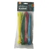 Extol kábelkötegelő 2,5×150mm 100db, 4 színű (piros, kék, sárga, zöld), nylon (Kábelkötegelő )