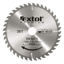 Extol Prémium Extol Prémium körfűrészlap, keményfémlapkás, 300×30mm, T40 (8803246) fűrészlap